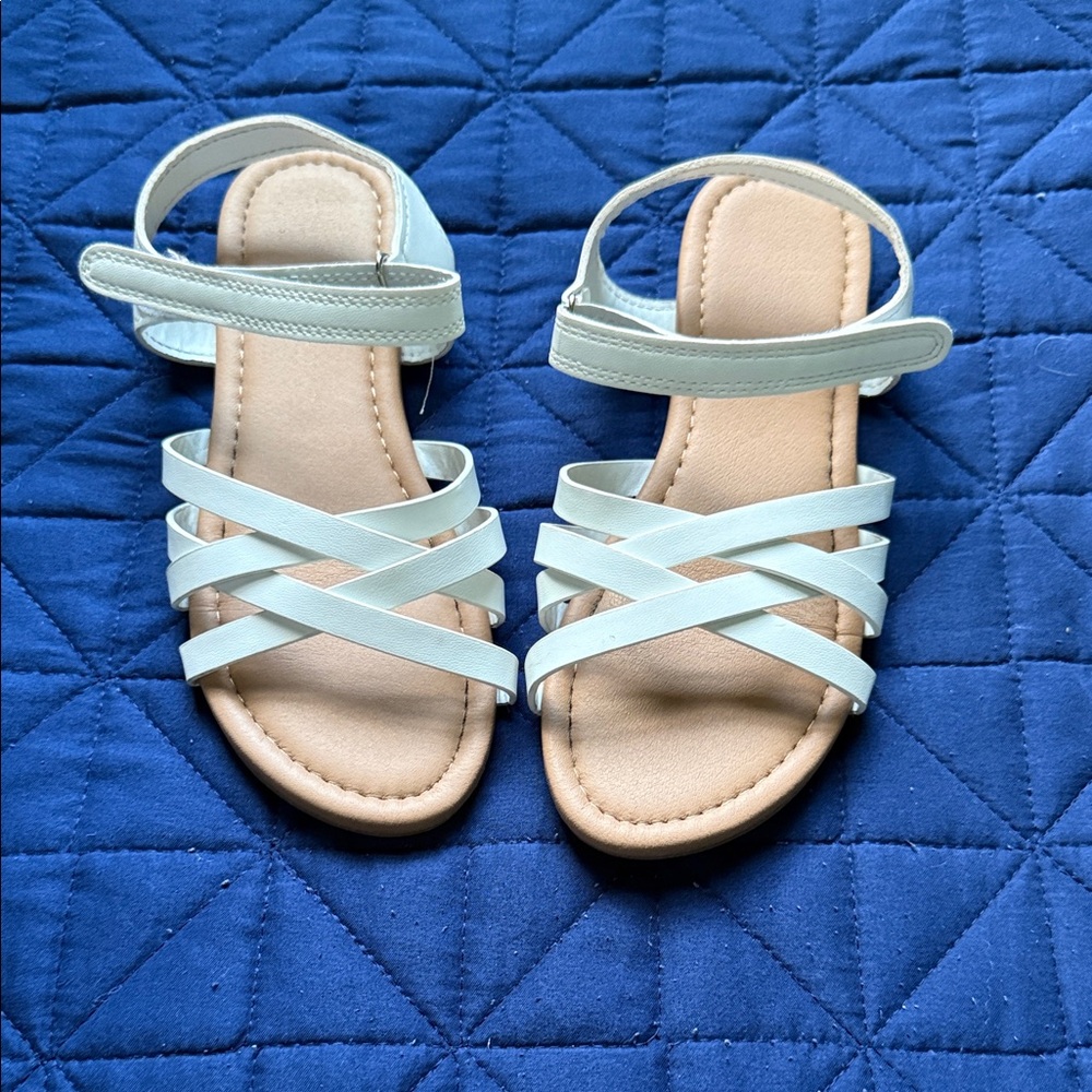White Strappy Sandals